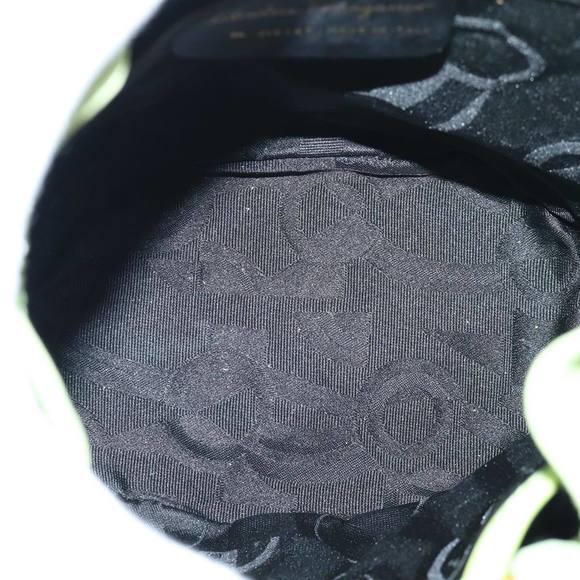 Salvatore Ferragamo Gancini Backpack Leather Green Auth yk14012 - Picture 11 of 16